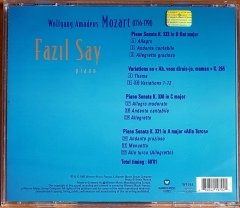 FAZIL SAY - MOZART / PIANO SONATAS & VARIATIONS (1997) CD 2.EL