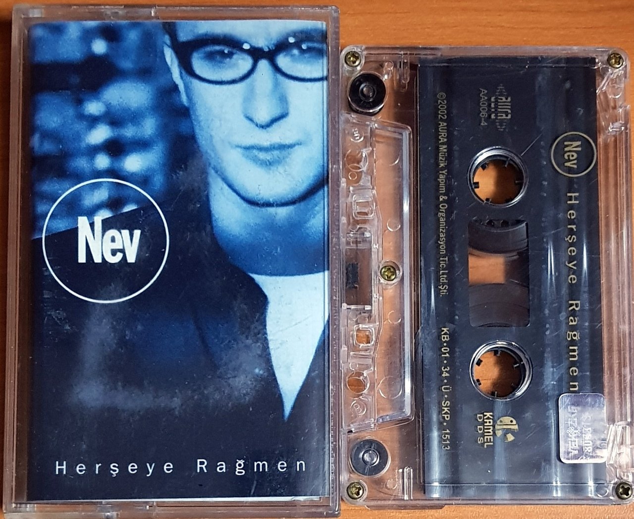 NEV - HERŞEYE RAĞMEN (2002) AURA RECORRDS KASET 2.EL