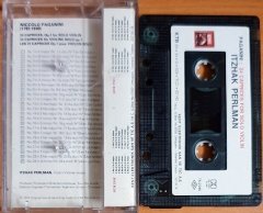 PAGANINI: 24 CAPRICES FOR SOLO VIOLIN / ITZHAK PERLMAN (1989) - KASET KENT 2.EL