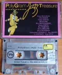 POLYGRAM JAZZ TREASURE / LESTER YOUNG, BEN WEBSTER, OSCAR PETERSON, SONNY ROLLINS, CHET BAKER (1988) - KASET 2.EL
