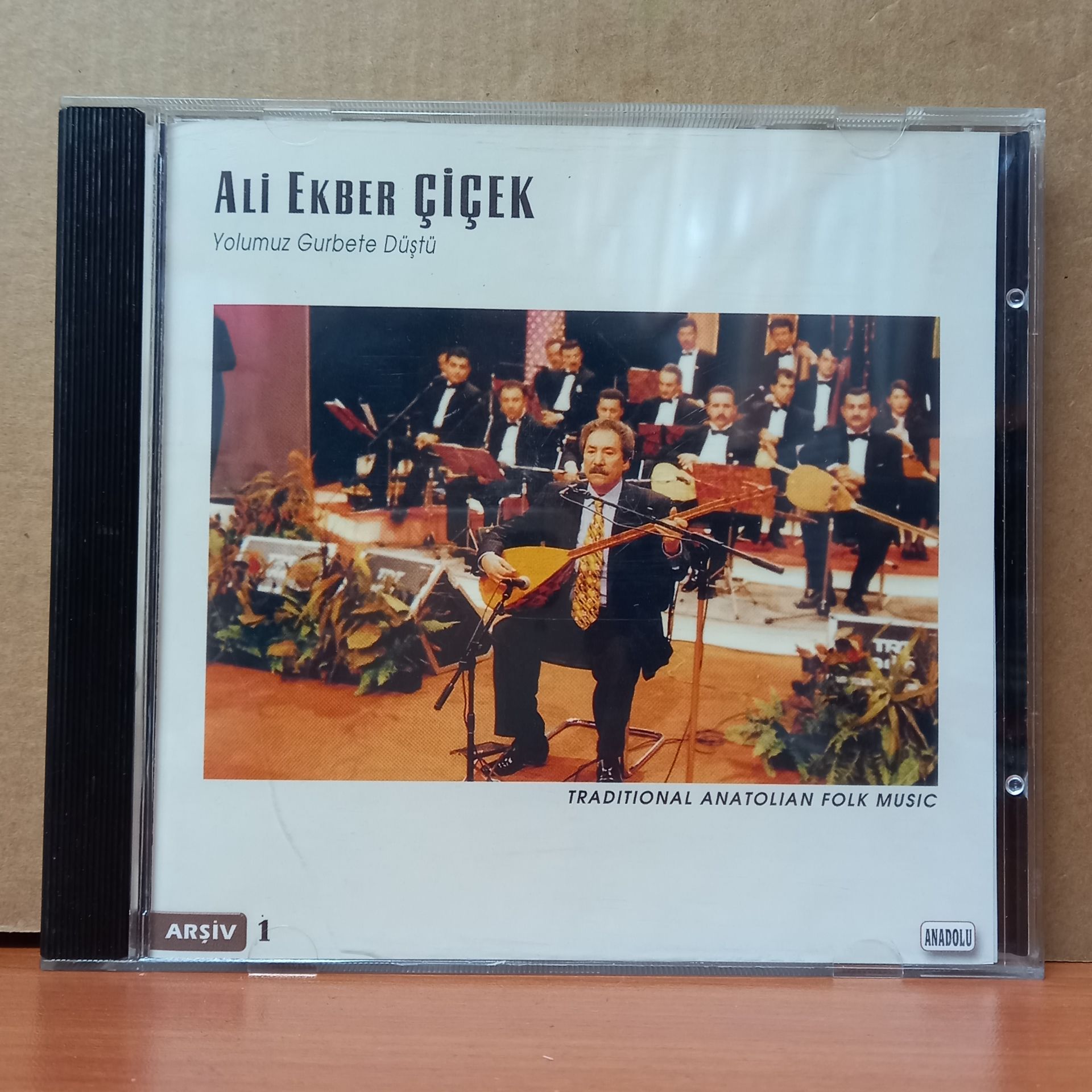 ALİ EKBER ÇİÇEK - YOLUMUZ GURBETE DÜŞTÜ - CD 2.EL