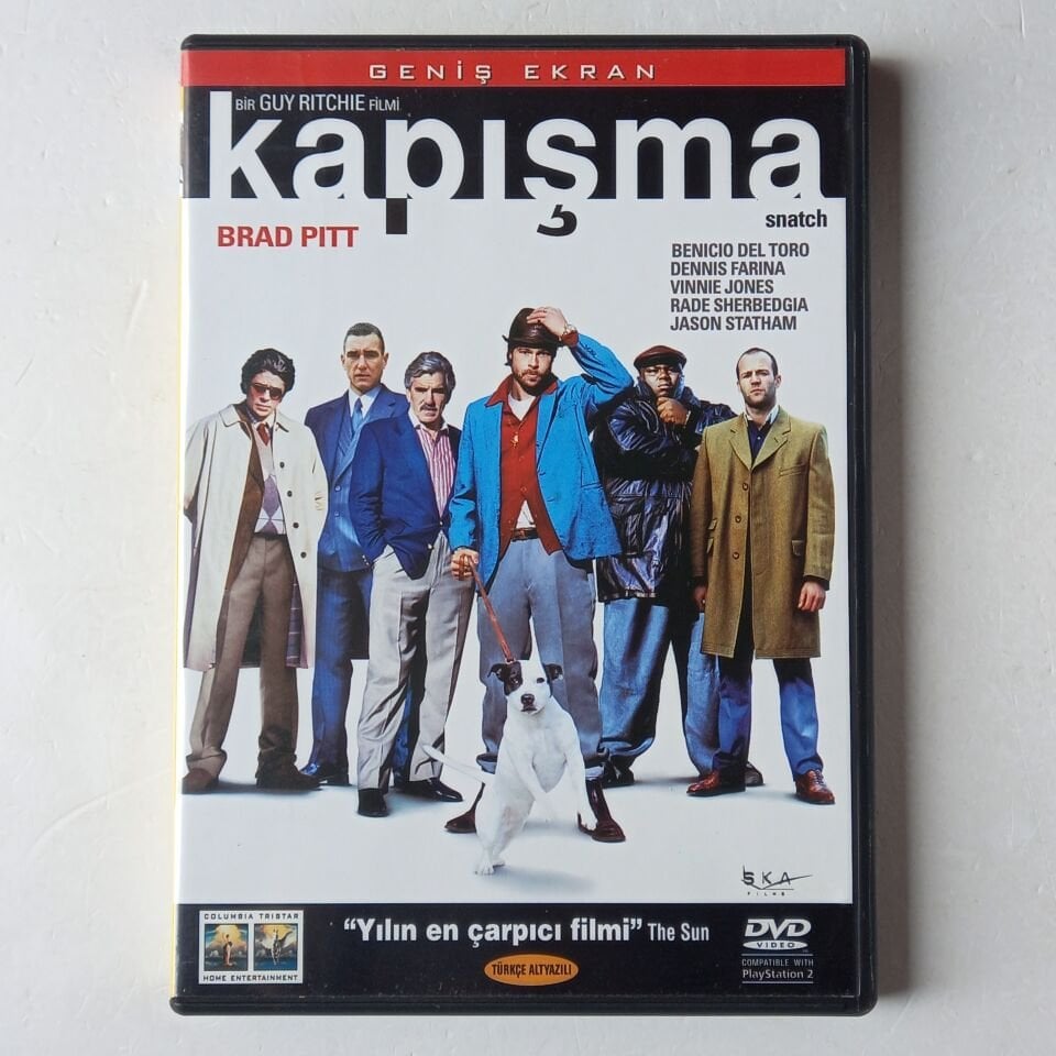 KAPIŞMA / SNATCH - GUY RITCHIE, BRAD PITT, JASON STATHAM - DVD 2.EL
