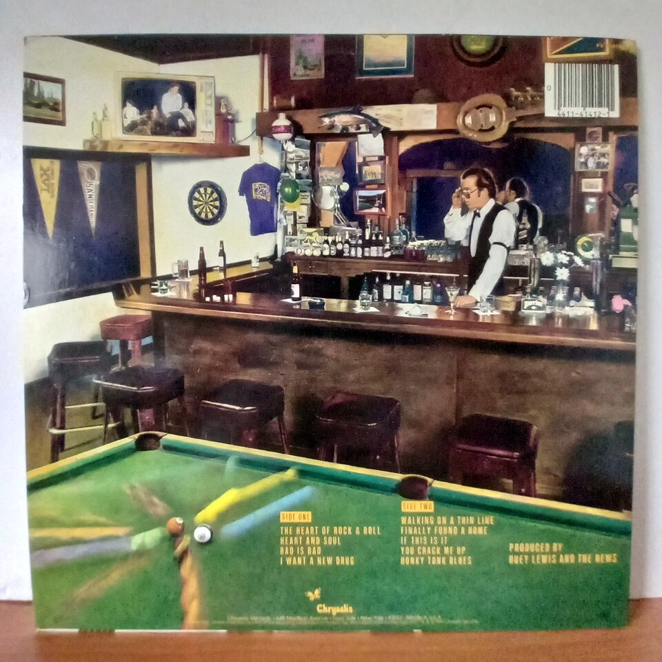 HUEY LEWIS AND THE NEWS – SPORTS (1983) - LP 2.EL PLAK