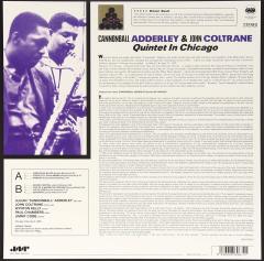 CANNONBALL ADDERLEY JOHN COLTRANE - QUINTET IN CHICAGO (1959) - LP 180GR 2010 EDITION SIFIR PLAK