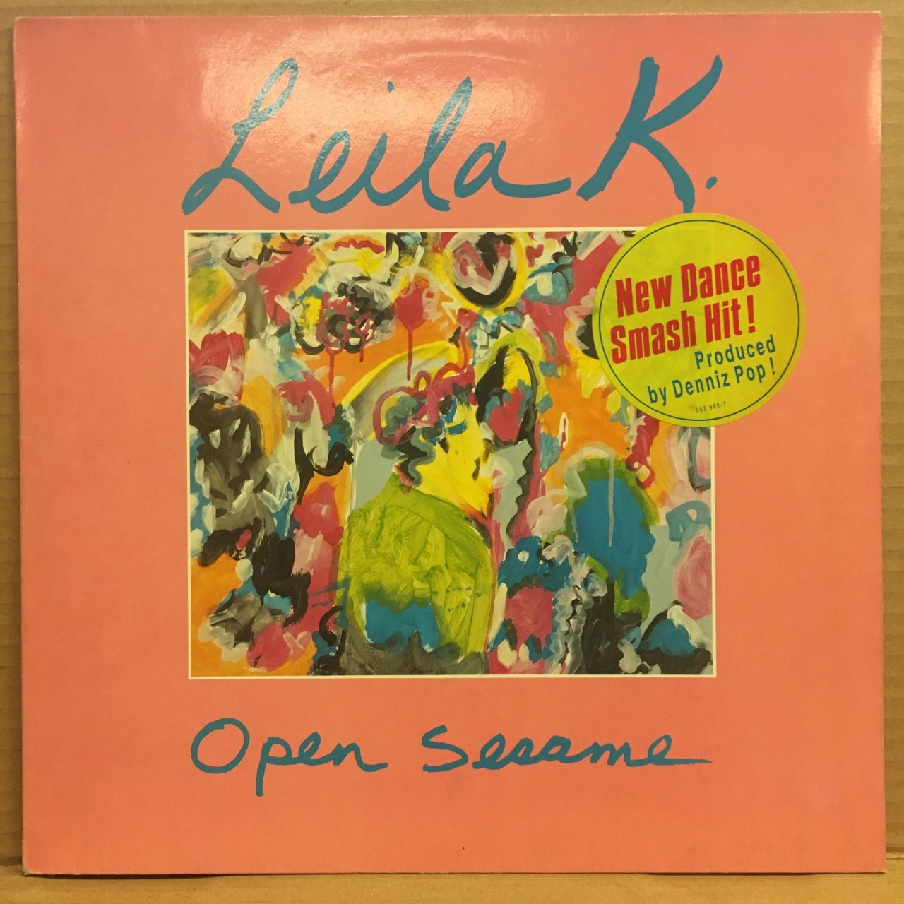 LEILA K. - OPEN SESAME 1992 12''MAXISINGLE 2.EL PLAK