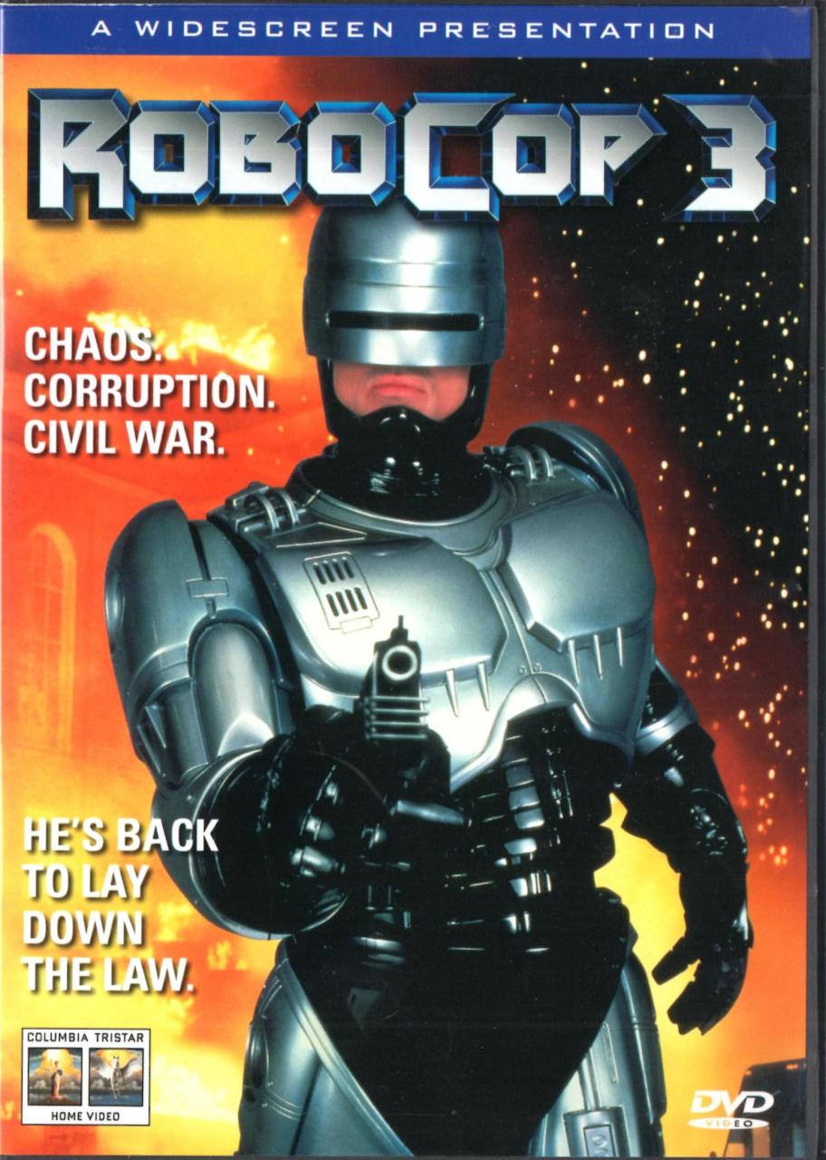 ROBOCOP 3 - ROBERT BURKE - NANCY ALLEN - FRANK MILLER - FRED DEKKER - DVD 2.EL