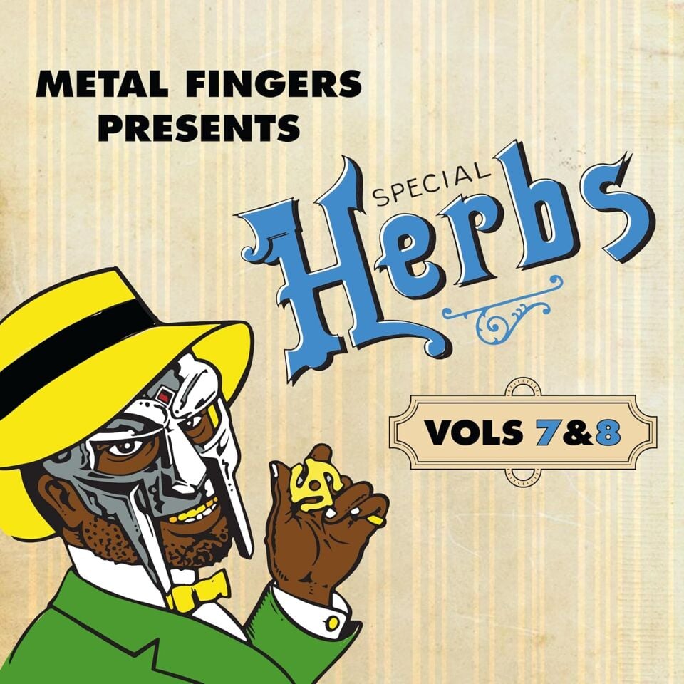 METAL FINGERS (MF DOOM) – SPECIAL HERBS VOLS 7&8 (2003) - 2LP 2025 SKY BLUE COLOURED EDITION SIFIR PLAK