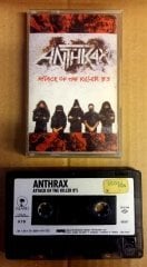 ANTHRAX - ATTACK OF THE KILLER B'S CASSETTE MADE IN TURKEY ''USED''