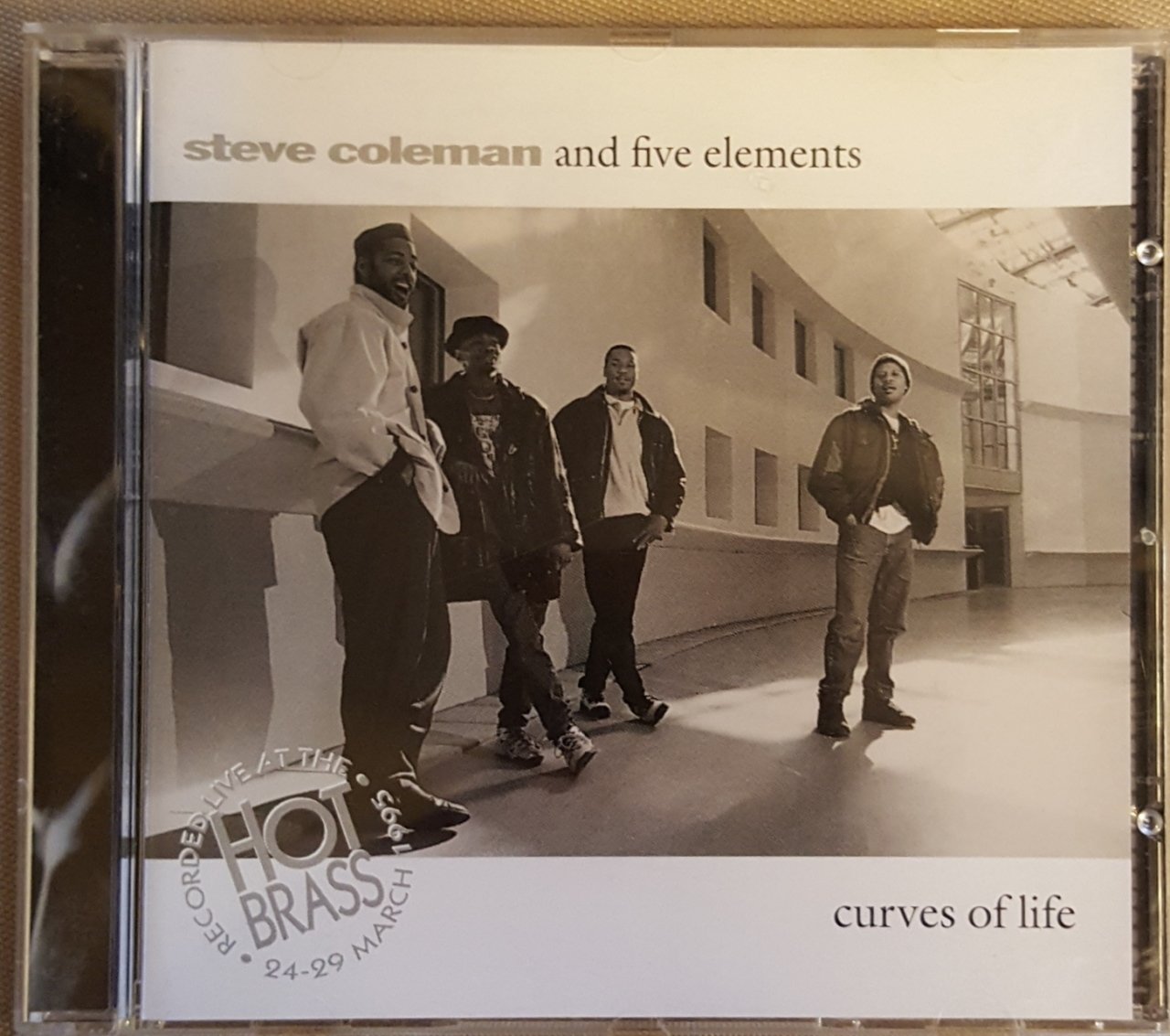 STEVE COLEMAN & FIVE ELEMENTS CURVES OF LIFE (1995) CD 2.EL