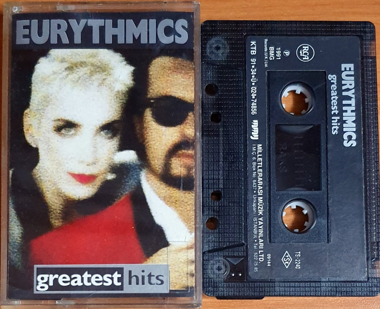 EURYTHMICS - GREATEST HITS (1991) - KASET MMY 2.EL