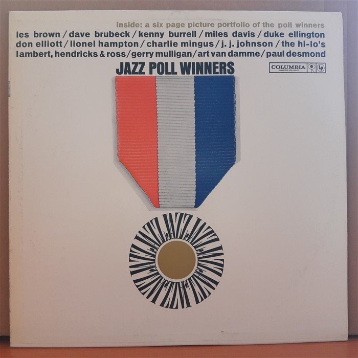 JAZZ POLL WINNERS LES BROWN DAVE BRUBCEK KENNY BURRELL MILES DAVIS..- PLAK 2.EL