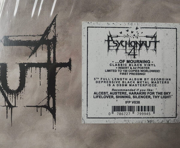 PSYCHONAUT 4 - ...OF MOURNING (2024) - LP 2024 EDITION SIFIR PLAK