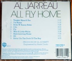 AL JARREAU - ALL FLY HOME (1978) - CD WARNER BROS 2.EL
