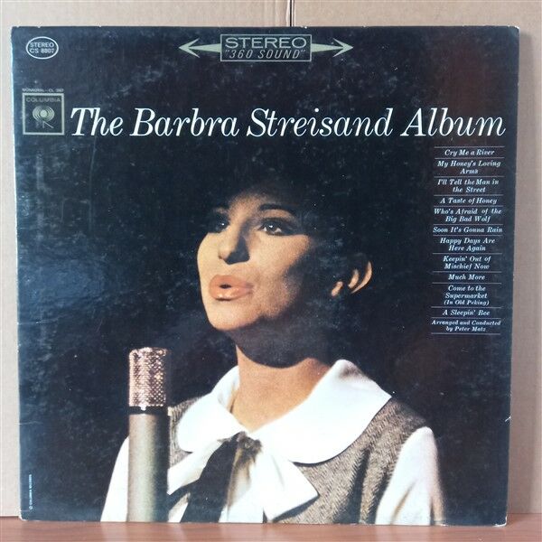 BARBRA STREISAND - THE BARBRA STREISAND ALBUM - LP 2.EL PLAK