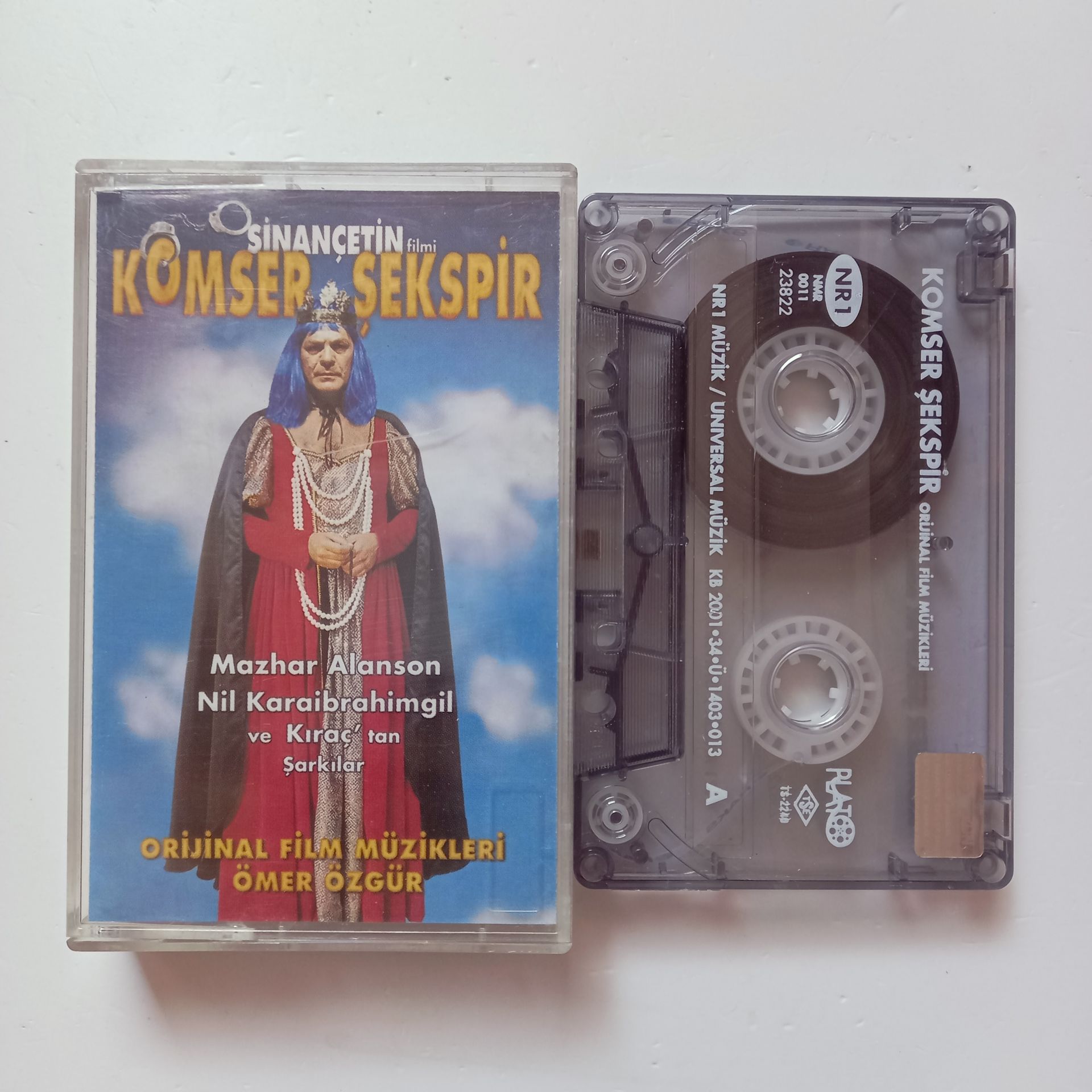 KOMSER ŞEKSPİR / ORİJİNAL FİLM MÜZİKLERİ (2001) - KASET 2.EL