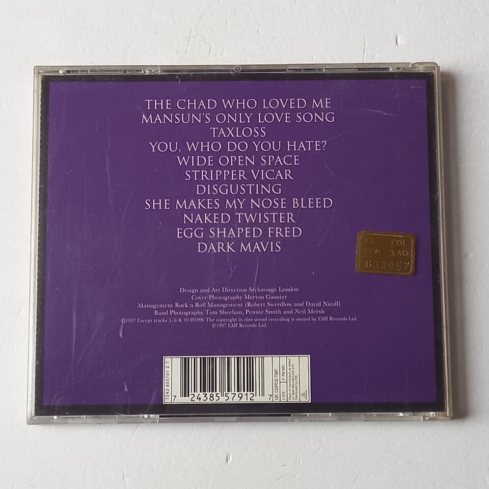 MANSUN – ATTACK OF THE GREY LANTERN (1997) - CD 2.EL