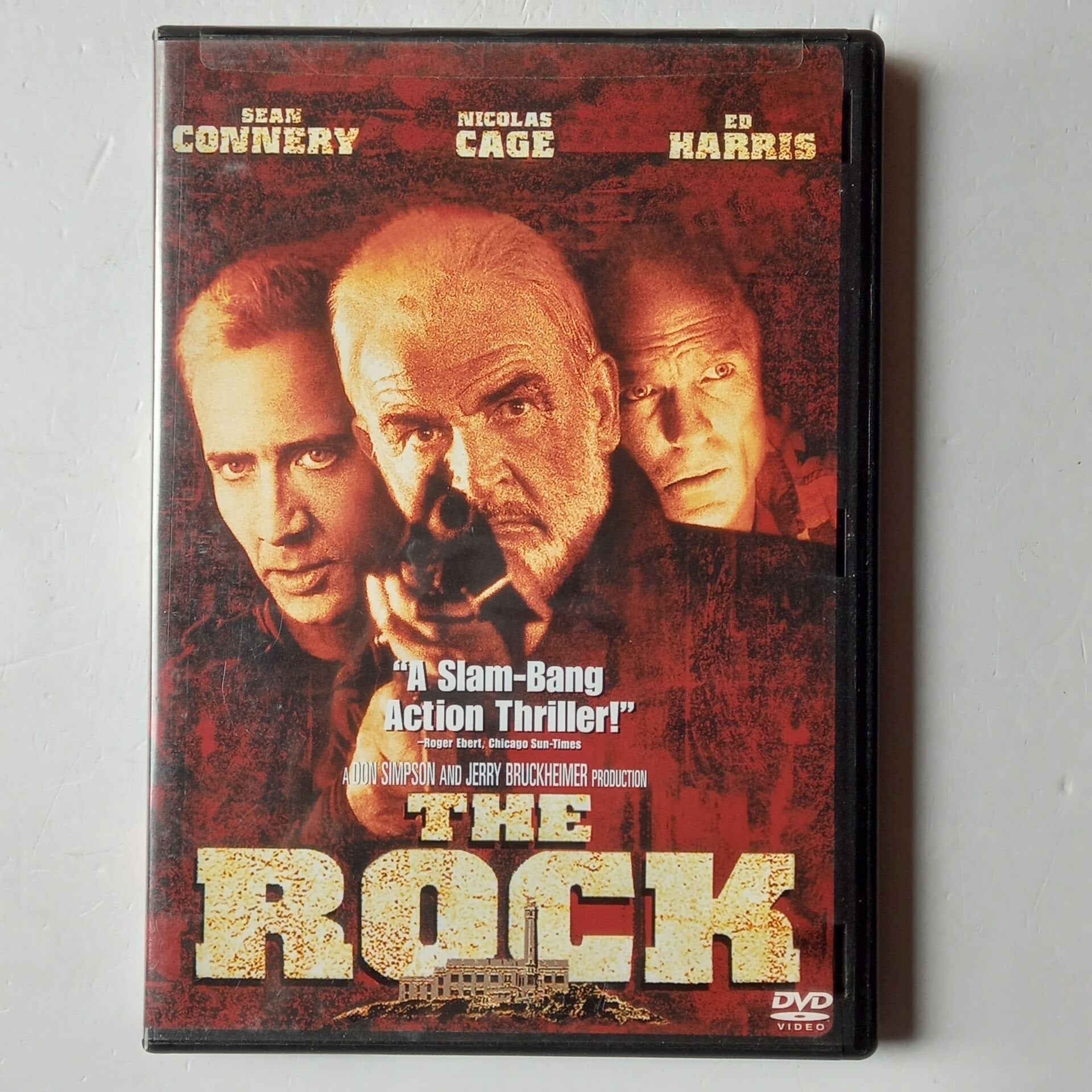 THE ROCK - SEAN CONNERY, NICOLAS CAGE, ED HARRIS - DVD 2.EL 1.BÖLGE