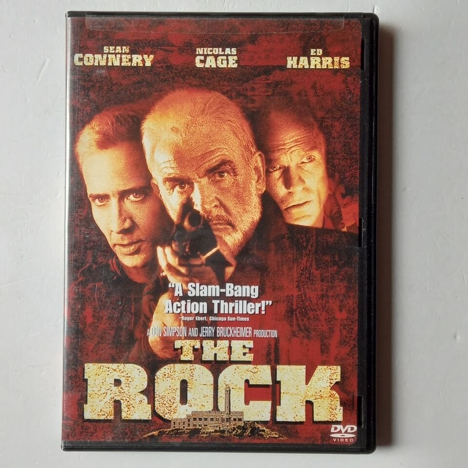 THE ROCK - SEAN CONNERY, NICOLAS CAGE, ED HARRIS - DVD 2.EL 1.BÖLGE