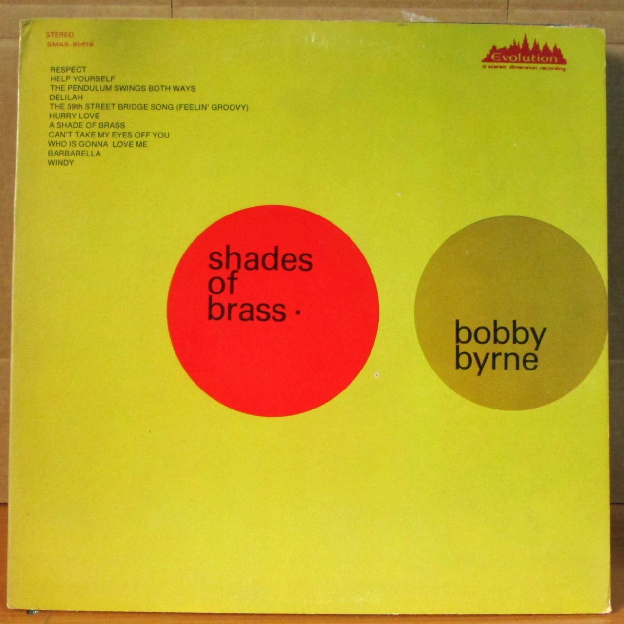 BOBBY BYRNE - SHADES OF BRASS - LP 2.EL