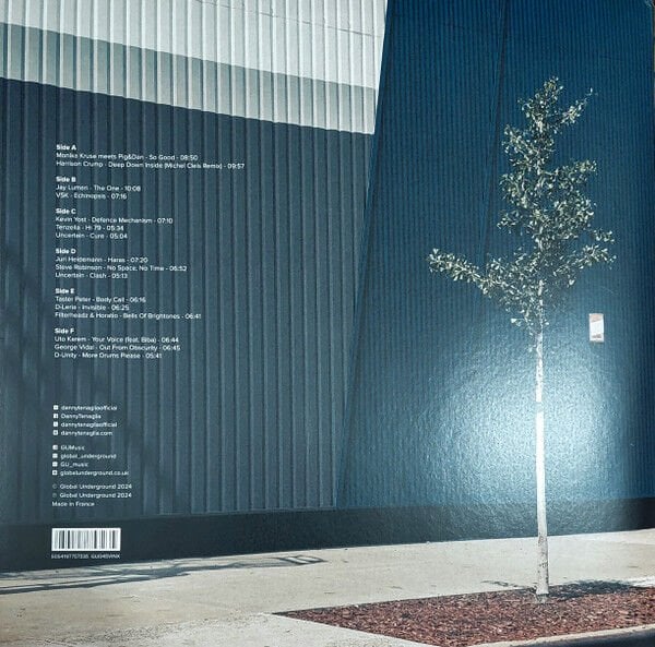DANNY TENAGLIA - GLOBAL UNDERGROUND #45 (2023) - 3xLP HOUSE , TECHNO , ELECTRONIC 2024 COLOURED EDITION SIFIR PLAK