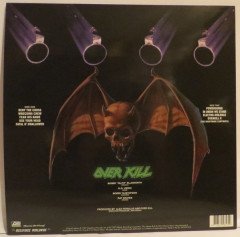 OVERKILL - TAKING OVER (1987) - LP 180GR 2014 EDITION SIFIR PLAK