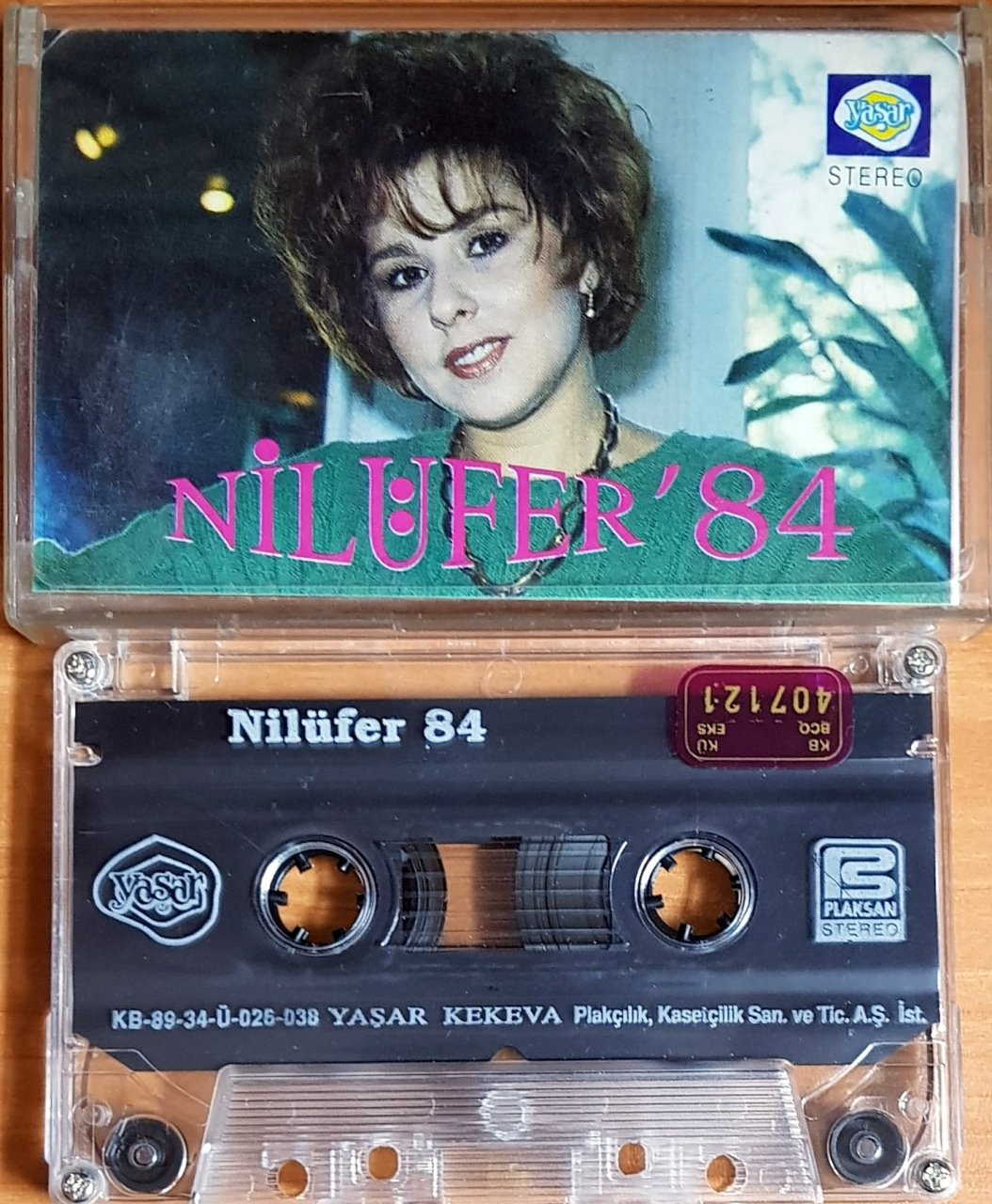 NİLÜFER - '84 / YAŞAR KEKEVA KASET 2.EL