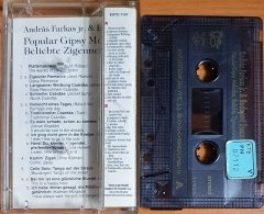 POPULAR GIPSY MELODIES / BELIEBTE ZIGUENERWEISEN, ANDRAS FARKAS JR. & BUDAPEST ENSEMBLE (1993) - KASET KENT 2.EL