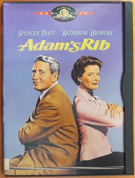 ADAM'S RIB - SPENCER TRACY - KATHERINE HEPBURN - SNAPCASE DVD 2.EL 1. BÖLGE TR ALTYAZI YOKTUR