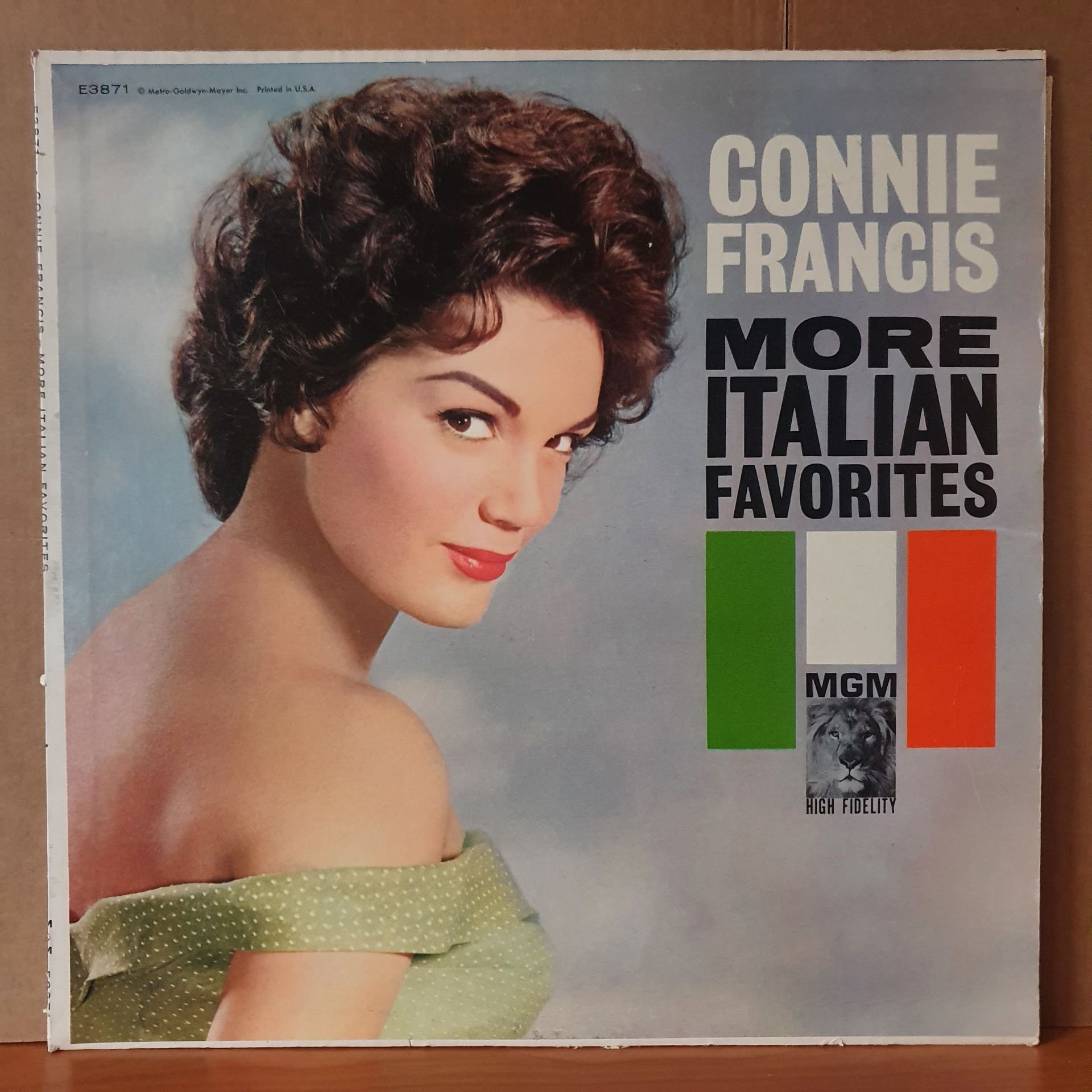 CONNIE FRANCIS - MORE ITALIAN FAVORITES (1960) - LP 2.EL PLAK