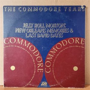 JELLY ROLL MORTON - NEW ORLEANS MEMORIES & LAST BAND DATES (1973) - 2LP 2.EL PLAK