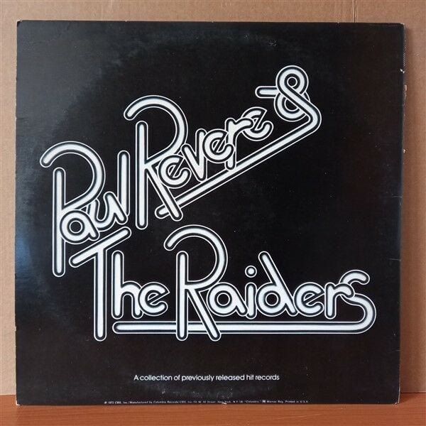 PAUL REVERE & THE RAIDERS – ALL-TIME GREATEST HITS (1972) - 2LP 2.EL PLAK