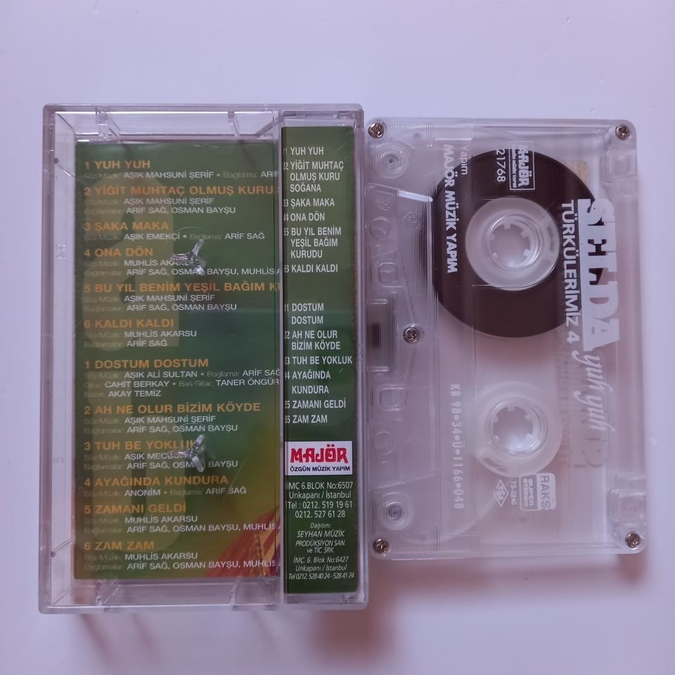 SELDA BAĞCAN - YUH YUH (1998) - KASET 2.EL