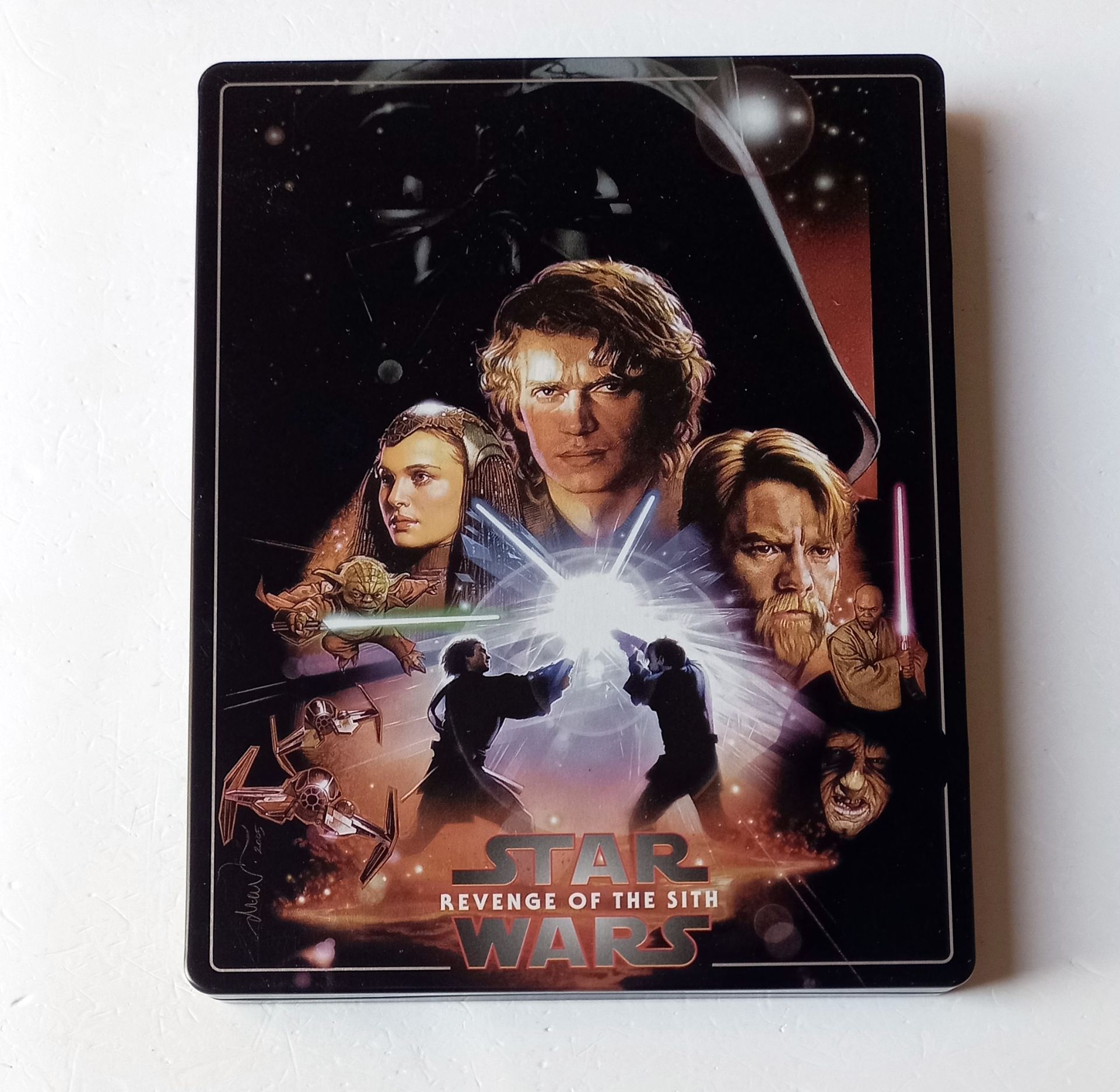 STAR WARS: EPISODE III REVENGE OF THE SITH - HAYDEN CHRISTENSEN, NATALIE PORTMAN, EWAN MCGREGOR  - YÖN.: GEORGE LUCAS - 2BLU-RAY STEELBOOK METAL KUTU 2.EL