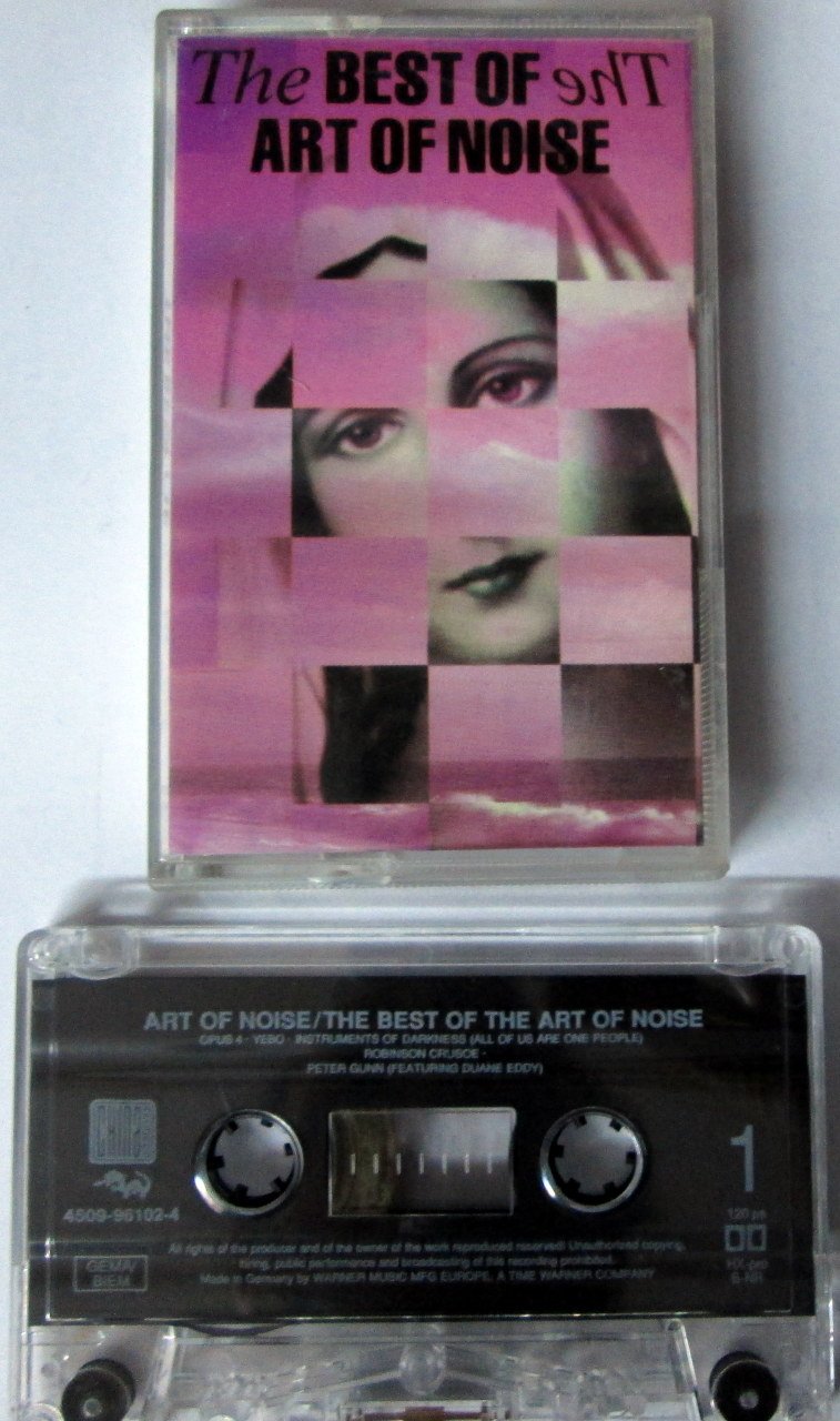 ART OF NOISE - THE BEST OF THE ART OF NOISE (1992) CASSETTE MADE IN GERMANY ''USED''