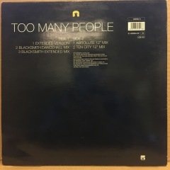 PAULINE HENRY - TOO MANY PEOPLE 1993 12''MAXISINGLE 2.EL PLAK