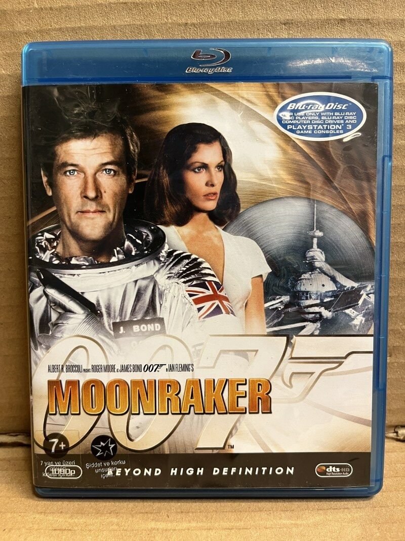 MOONRAKER - 007 JAMES BOND - ROGER MOORE - BLU RAY 2.EL