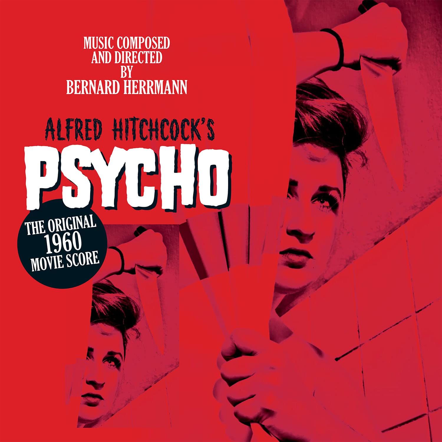 PSYCHO- SOUNDTRACK MUSIC BY BERNARD HERRMANN (1960) - LP 180GR 2015 EDITION SIFIR PLAK