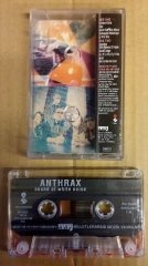 ANTHRAX - SOUND OF WHITE NOISE CASSETTE MADE IN TURKEY ''USED''