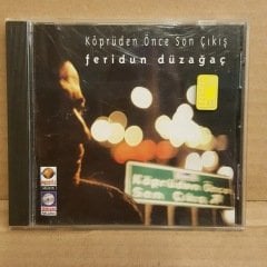 FERİDUN DÜZAĞAÇ - KÖPRÜDEN ÖNCE SON ÇIKIŞ (1998) - CD İLK BASKI ESKİ SARI BANDROL 2.EL