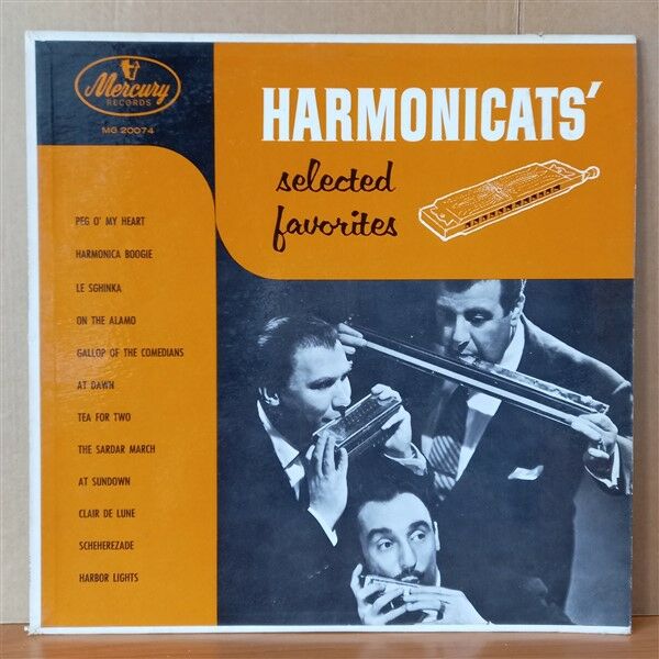 JERRY MURAD'S HARMONICATS – HARMONICATS' SELECTED FAVORITES (1955) - LP 2.EL PLAK