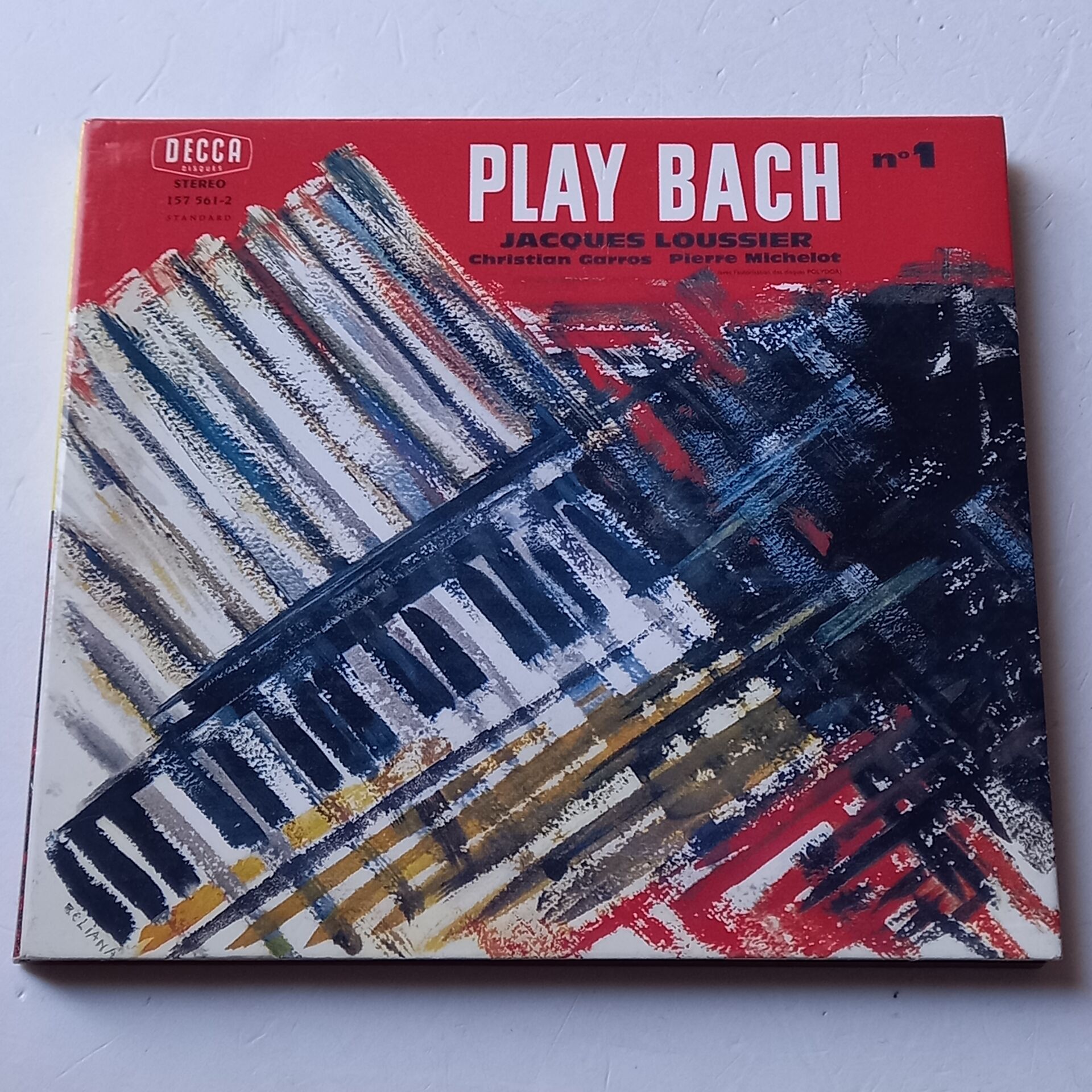 JACQUES LOUSSIER – PLAY BACH NO 1 (2001) - CD DIGIPAK 2.EL