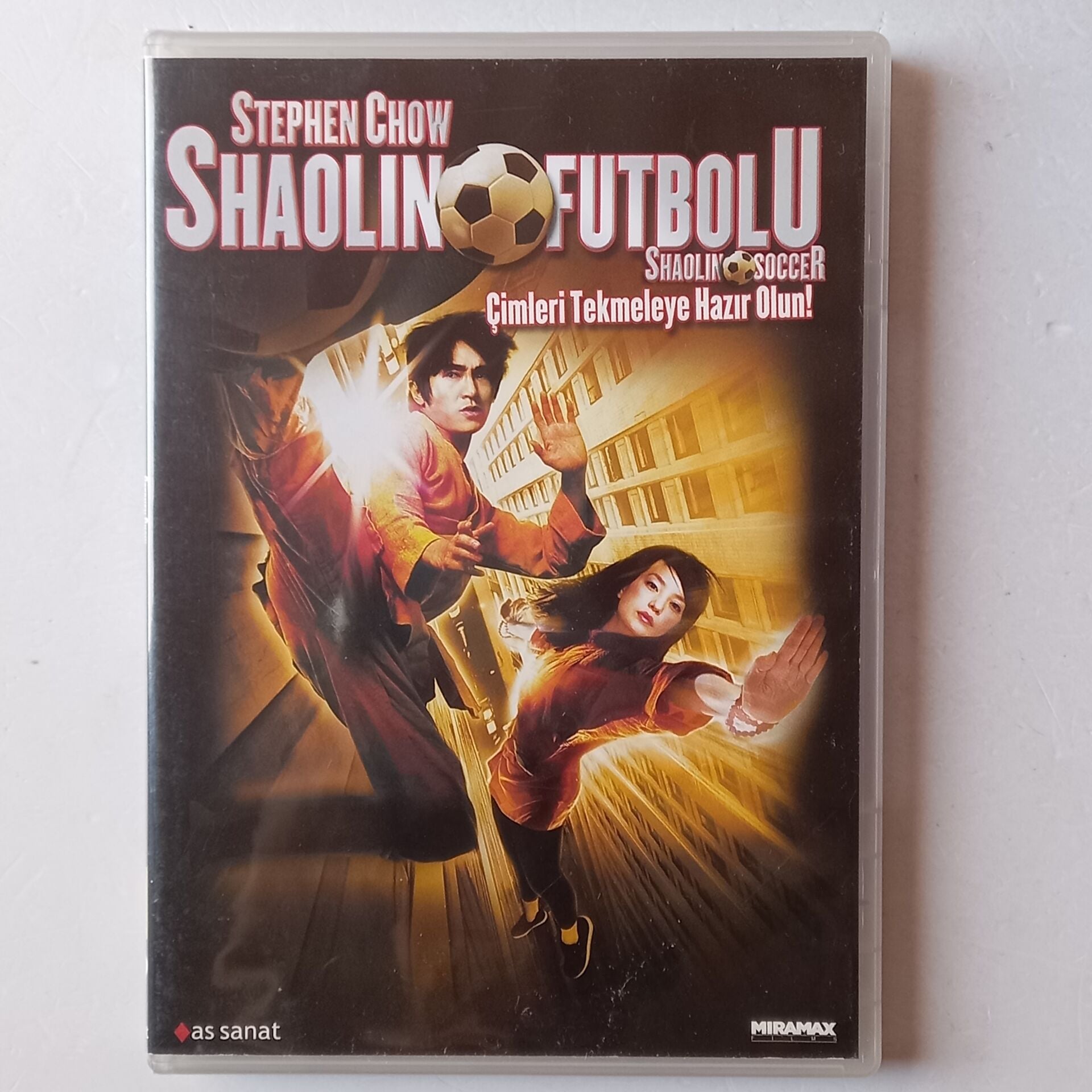 SHAOLIN FUTBOLU / SHAOLIN SOCCER - STEPHEN CHOW - DVD 2.EL