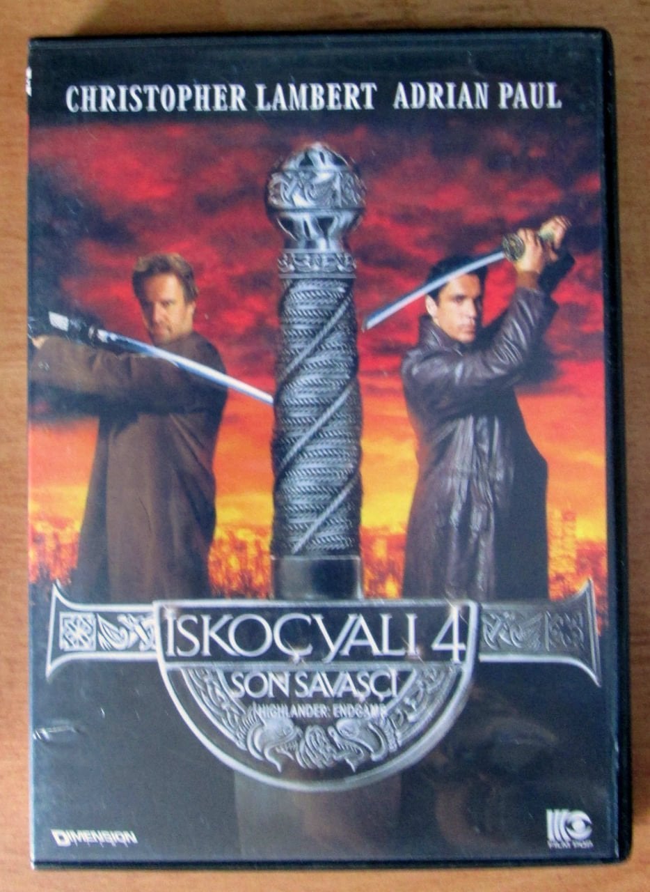 İSKOÇYALI 4 - CHRISTOPHER LAMBERT - DVD 2.EL