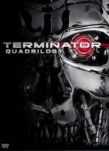 TERMINATOR QUADRILOGY - ARNOLD SCHWARZENEGGER - 4DVD KUTU 2.EL