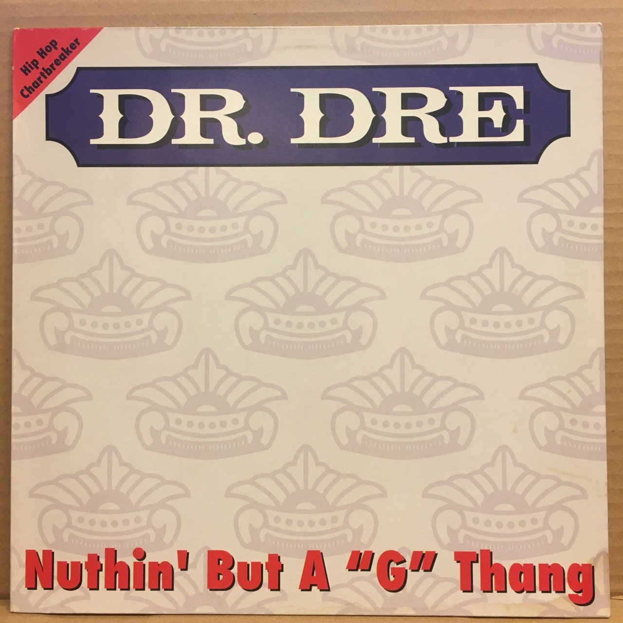 DR. DRE - NUTHIN' BUT A ''G'' THANG 1993 12''MAXISINGLE 2.EL PLAK