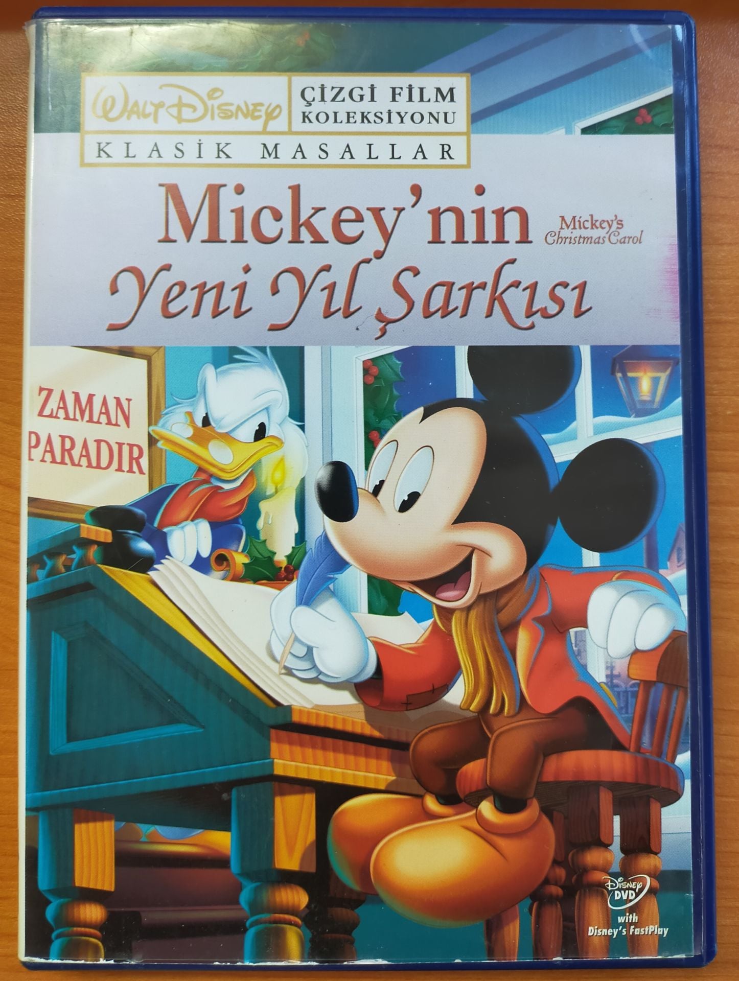 MICKEY'S CHRISTMAS CAROL - MICKEY'NİN YENİ YIL ŞARKISI - WALT DISNEY KLASİK MASALLAR - DVD 2.EL