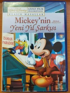 MICKEY'S CHRISTMAS CAROL - MICKEY'NİN YENİ YIL ŞARKISI - WALT DISNEY KLASİK MASALLAR - DVD 2.EL