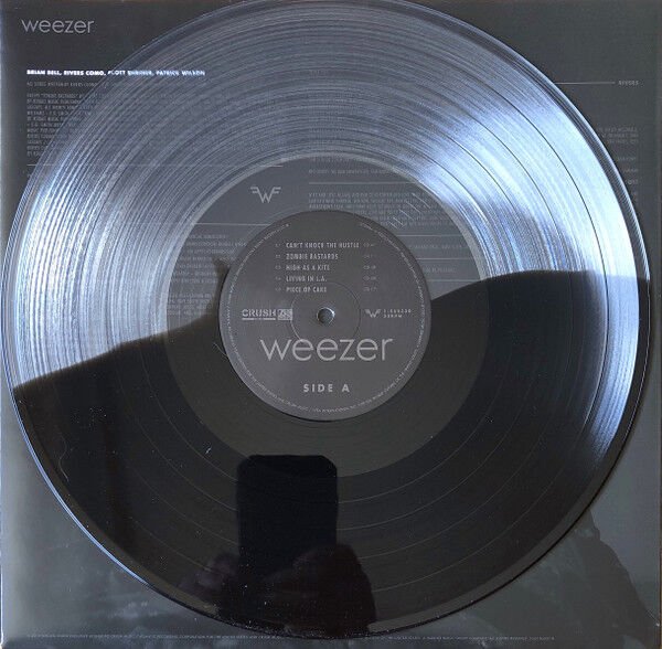 WEEZER - WEEZER / THE BLACK ALBUM (2019) - LP CLEAR & BLACK SPLIT COLOURED EDITION SIFIR PLAK