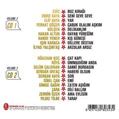 ÇEŞİTLİ SANATÇILAR - YILDIZ TİLBE'NİN YILDIZLI ŞARKILARI VOL 2 - 2CD DIGIPACK 2.EL