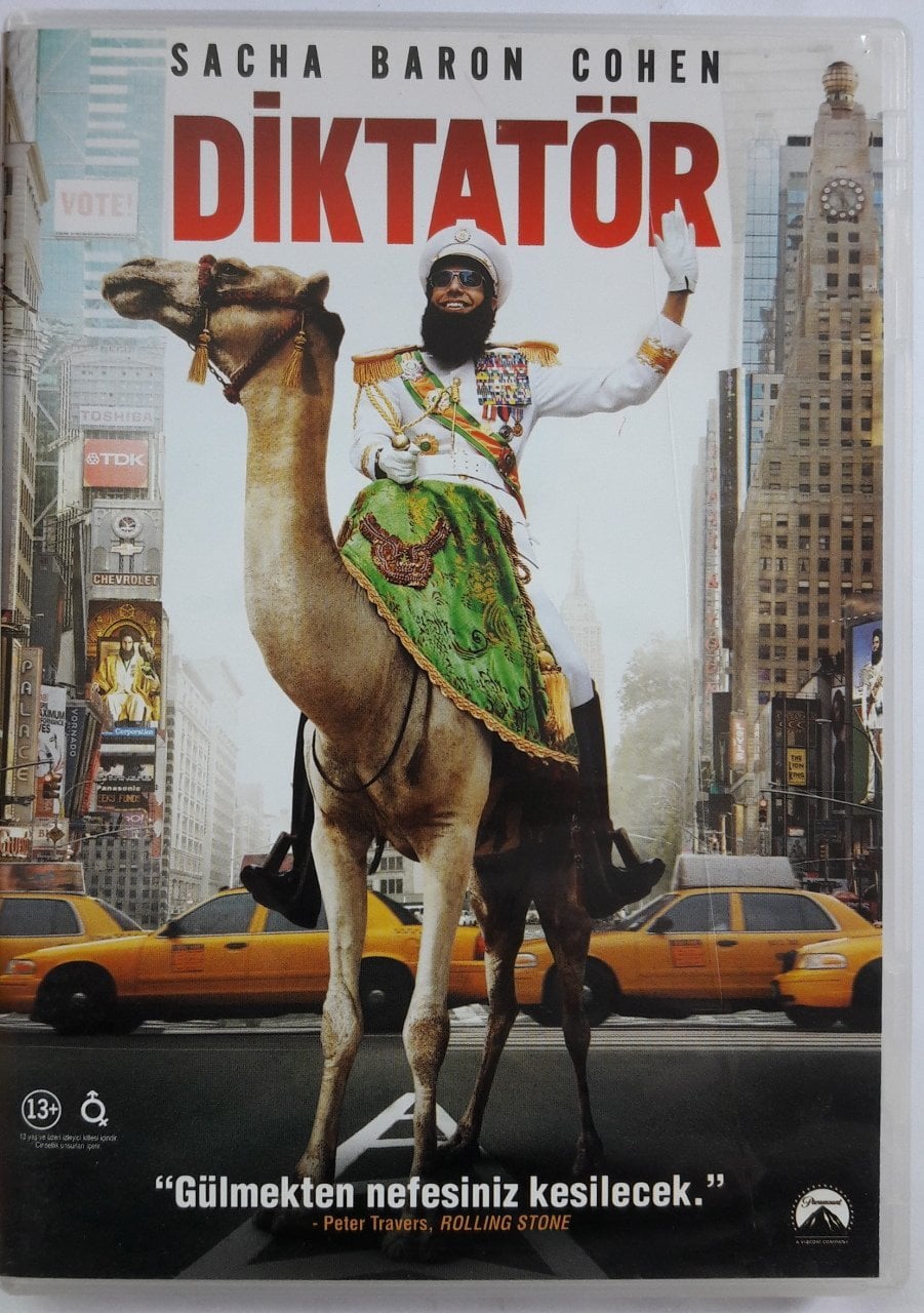 DİKTATÖR - THE DICTATOR - SACHA BARON COHEN - DVD 2.EL